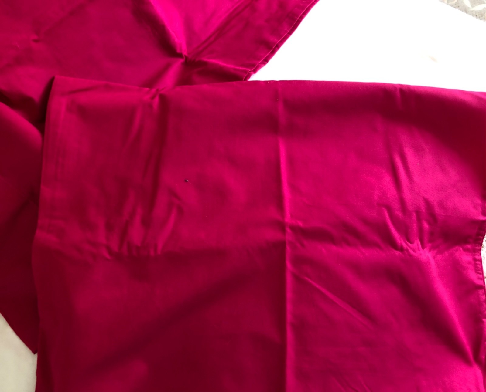 Pillowcases standard size dark pink set of 2 cotton blend xhilaration 29x20"