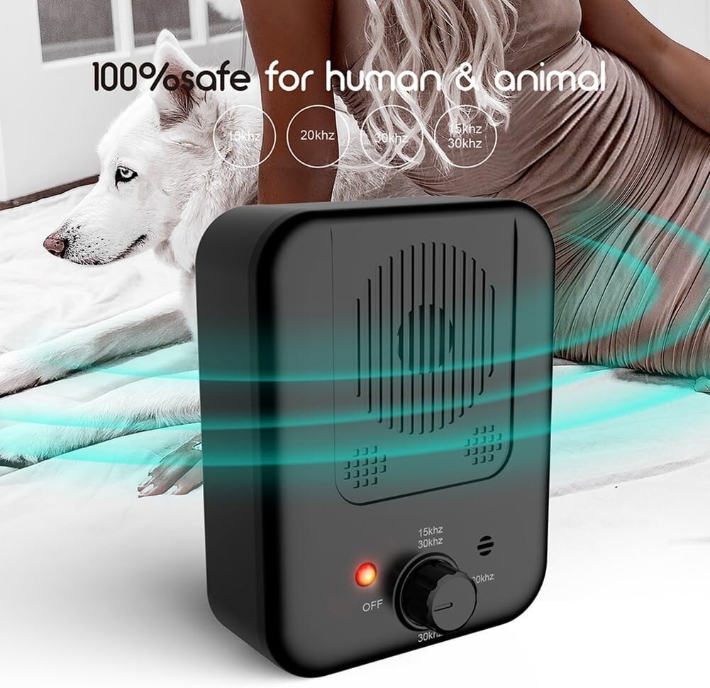 MuteBark Pro Rechargeable Waterproof 3 Mode Anti Barking Training Device