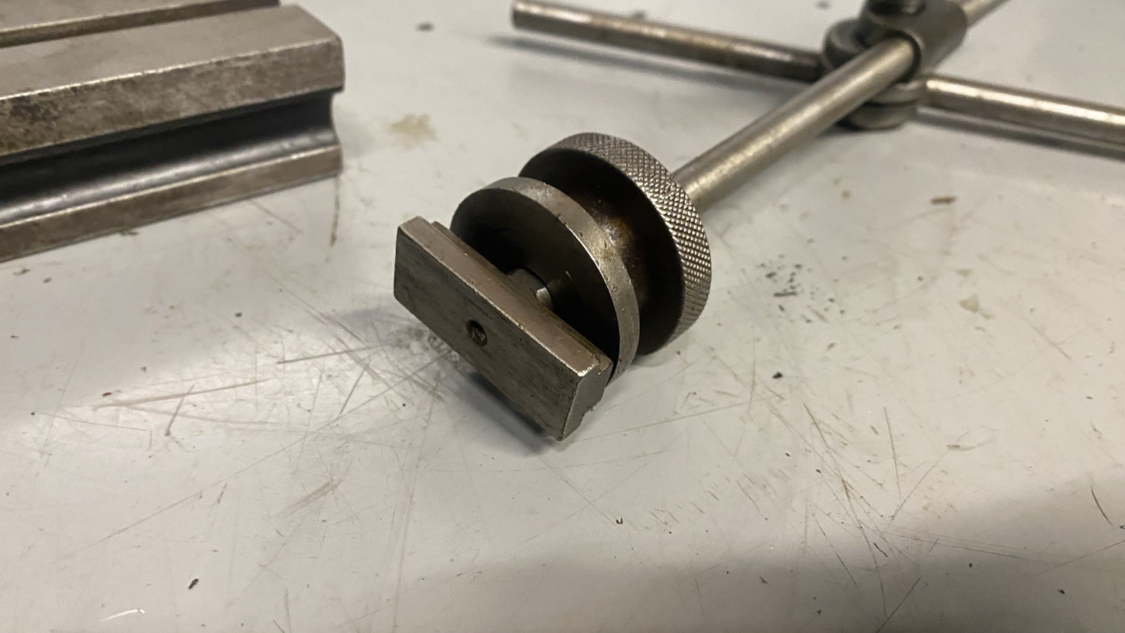Browne & Sharpe Indicator Base Stand Set Toolmaker Inspection Base