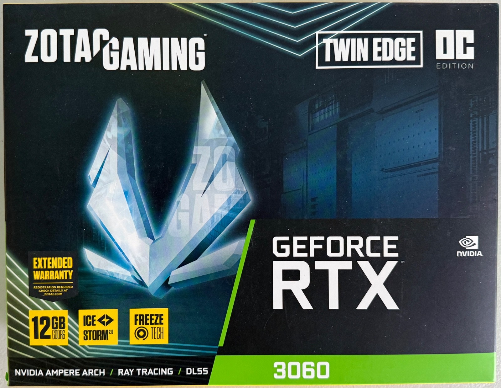 Zotac Gaming GeForce RTX 3060 Twin Edge OC 12GB GDDR6 Non-LHR Tesed GPU