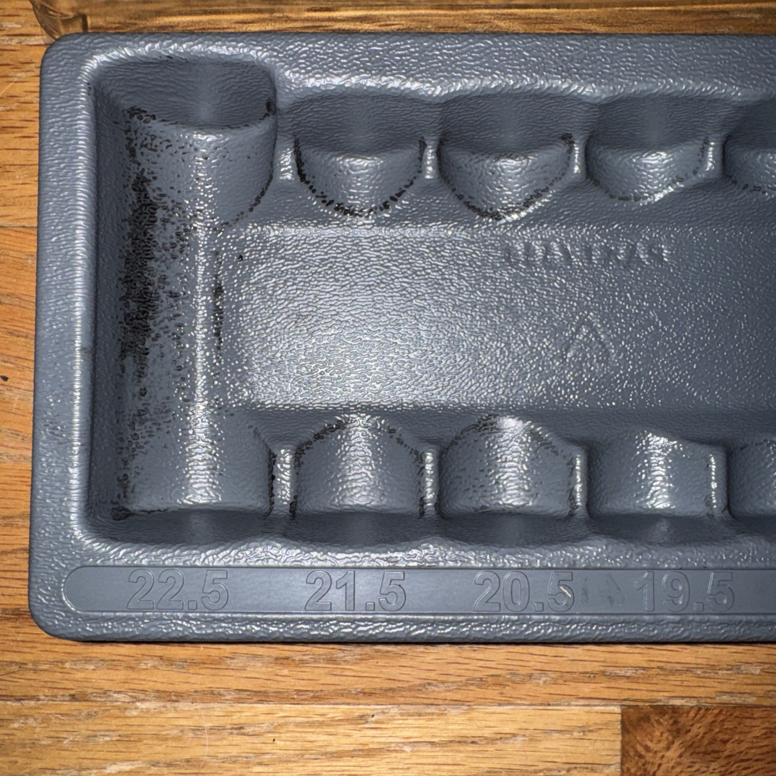 Snap-On Empty Tool Tray PAKLD331 Half Size .5 Deep Metric Sockets 16.5 - 22.5