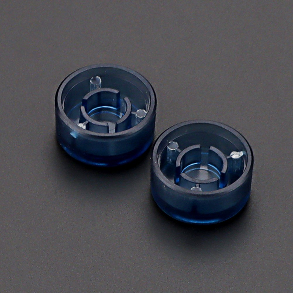 2Pcs Navy Guitar Effects Pedal Caps Plastic Footswitch Toppers Easy Installation