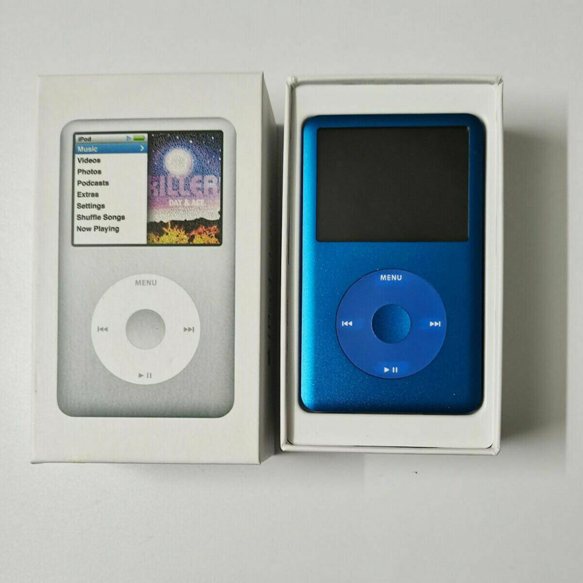 NEW Apple iPod classic 7th Generation Blue (256GB) MP3 - With New Box