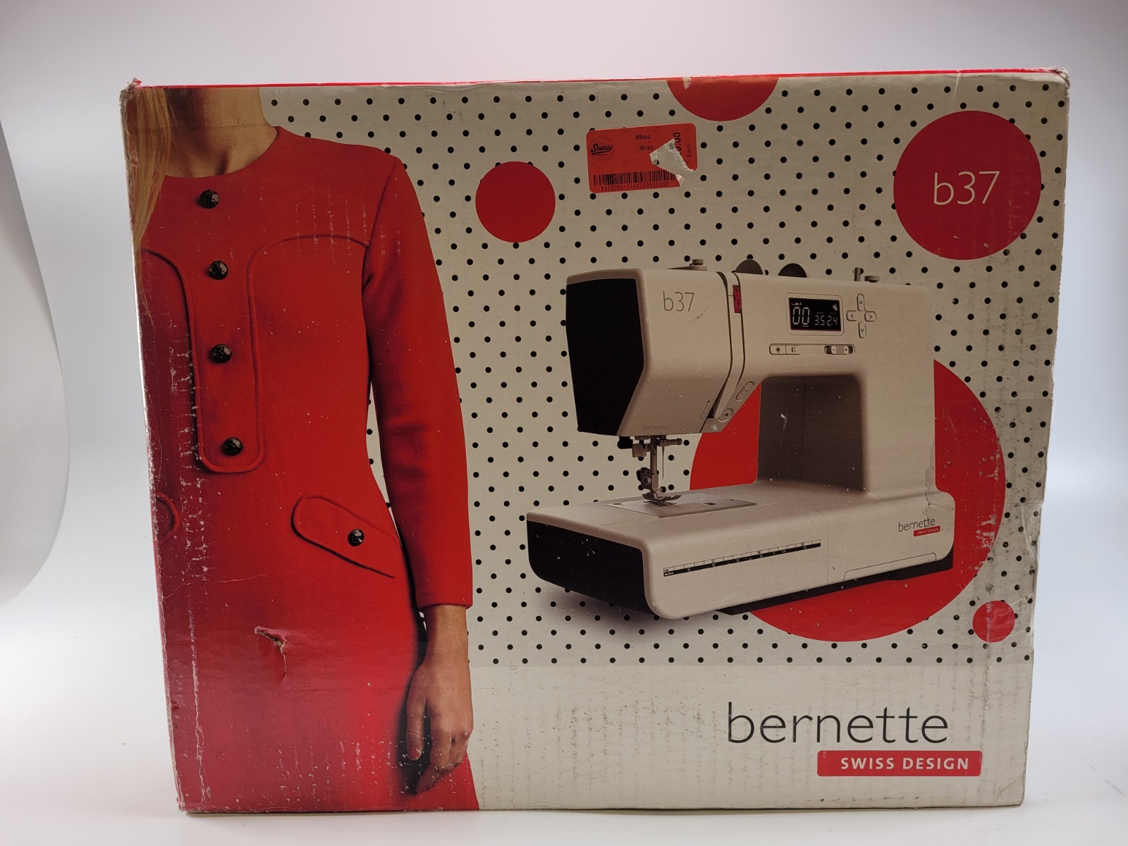 Bernette b37 Swiss Design Computerized Sewing Machine