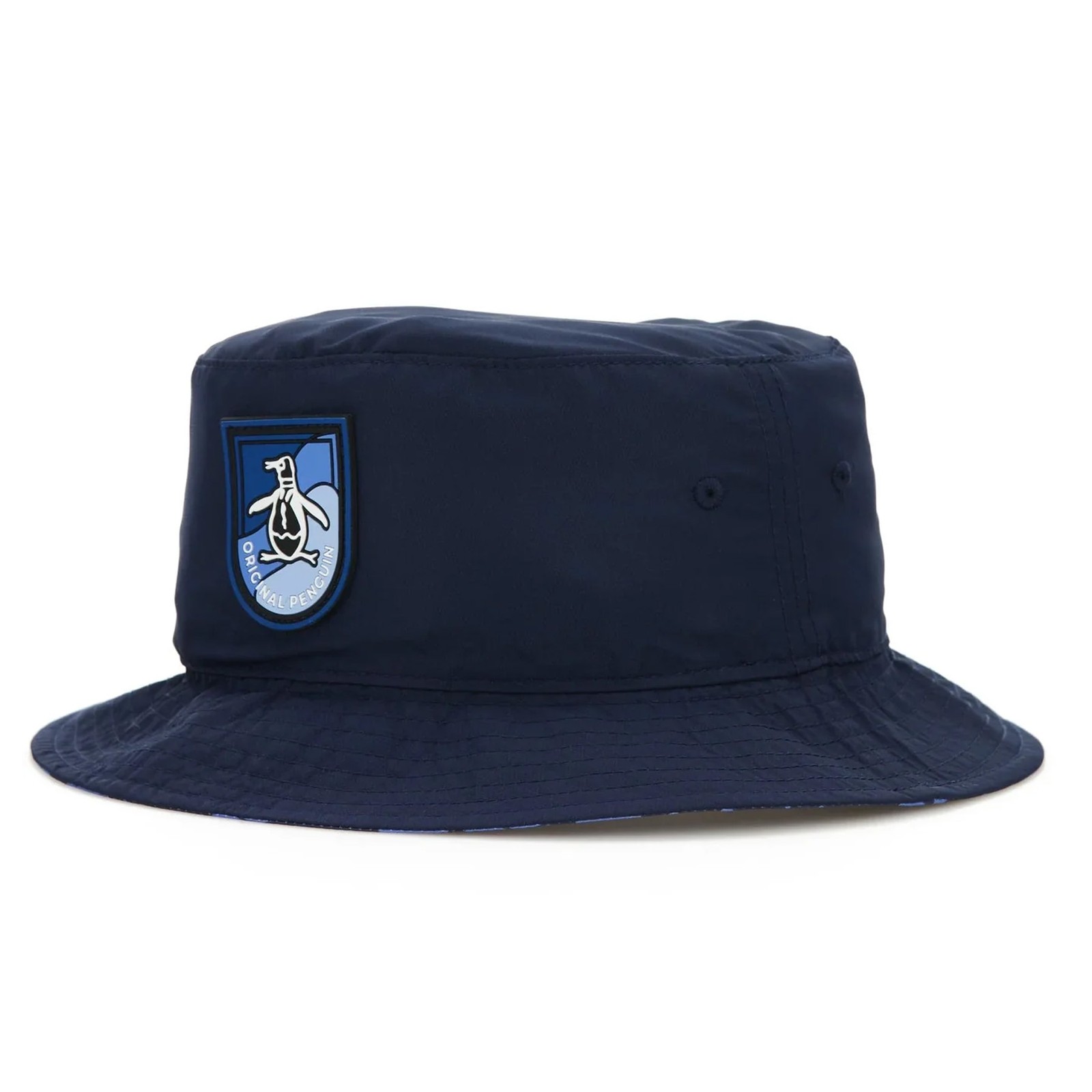 Original Penguin Golf Reversible Print Bucket Hat - Stylish Sun Protection, New