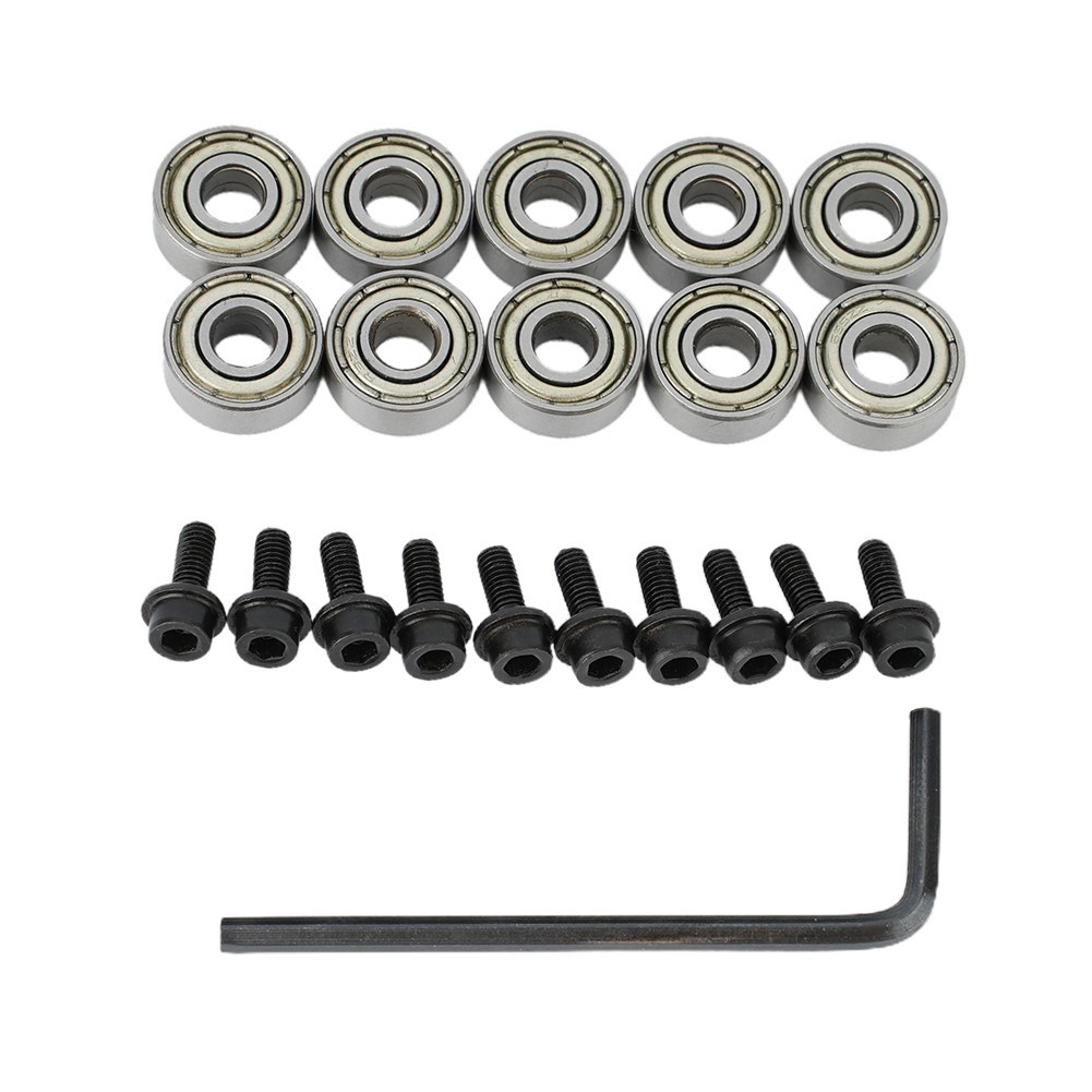 Router Bit Bearing 11pcs/Set 12.7mm Router Bit Attachment Mounted Replacement