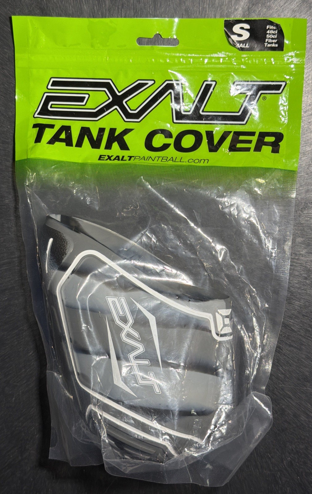 Exalt Paintball Tank Cover - S Small - Fits 48,50 ci Fiber Tanks-brand New