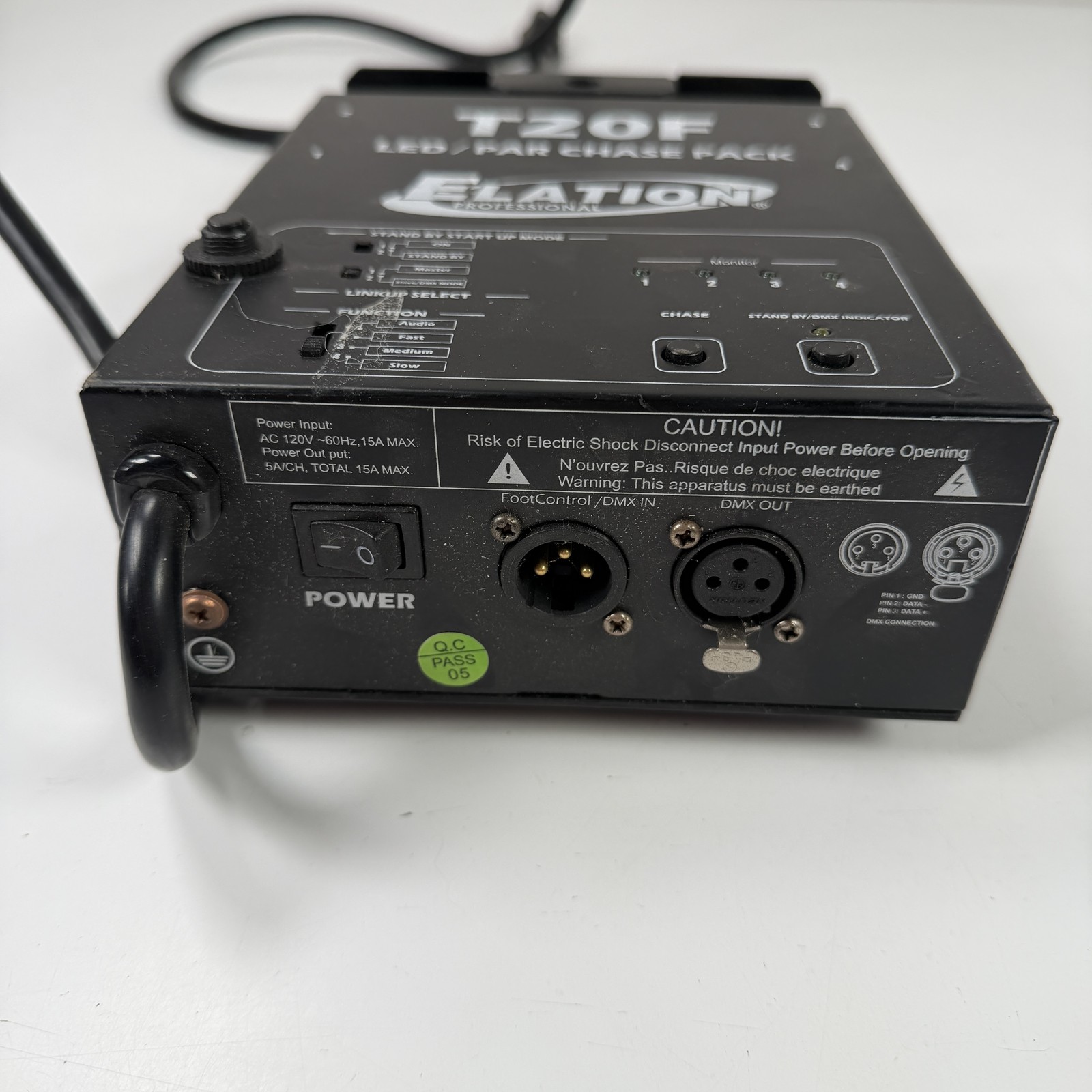 Elation Professional T20F LED/PAR Chase Pack DMX Controller Stage Lighting