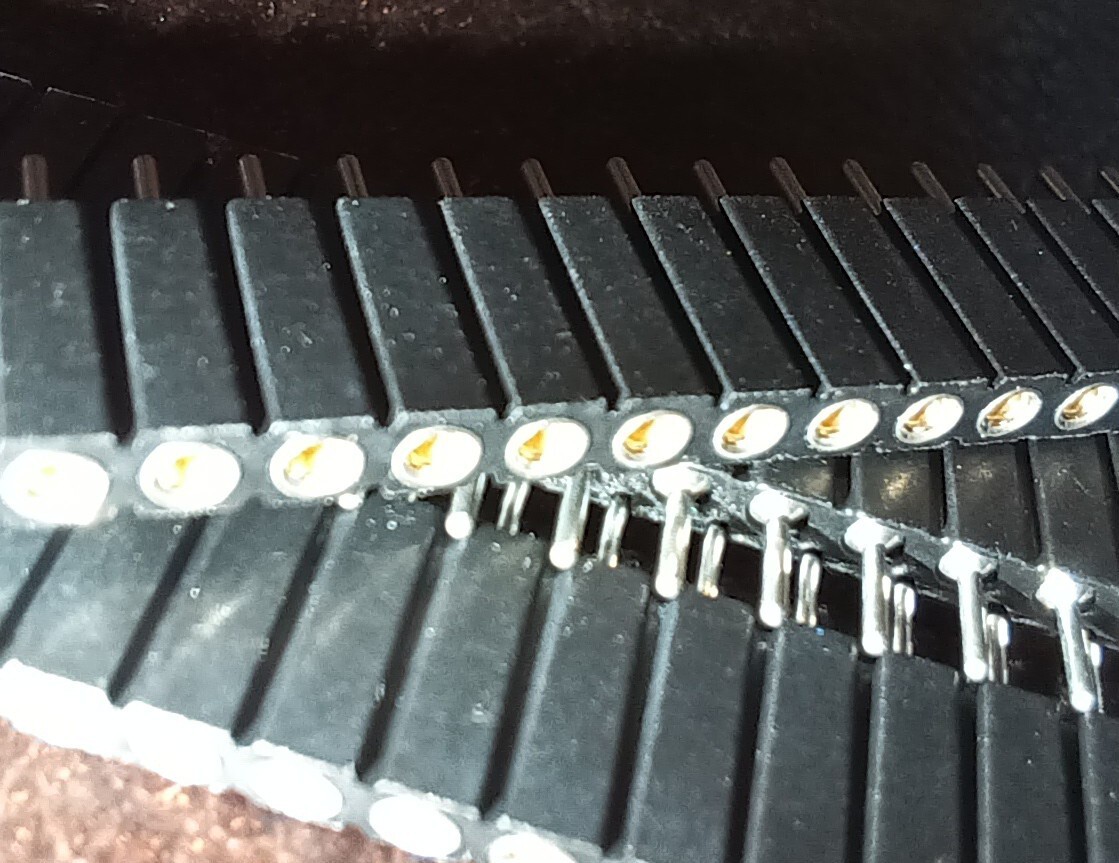 4 ea Mill Max 801-93-050-10-001000 Board-To-Board Connectors  **NOT CHINESE**