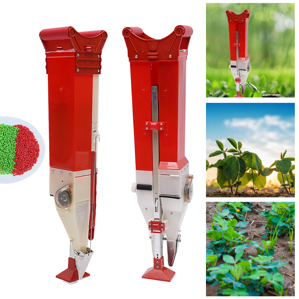 Vegetable Garden Planter Tool Manual Corn Peanut Seeder Seed Fertilizer Handheld