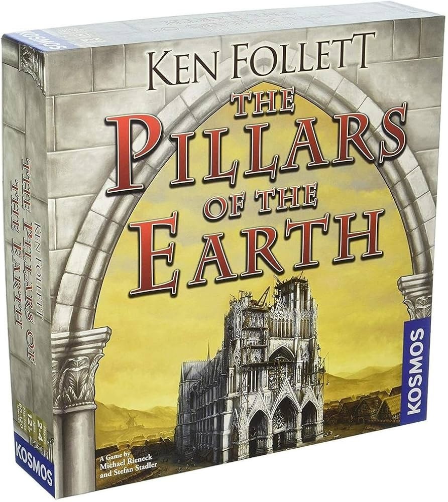 New The Pillars Of The Earth Ken Follett Board Game Kosmos Sealed