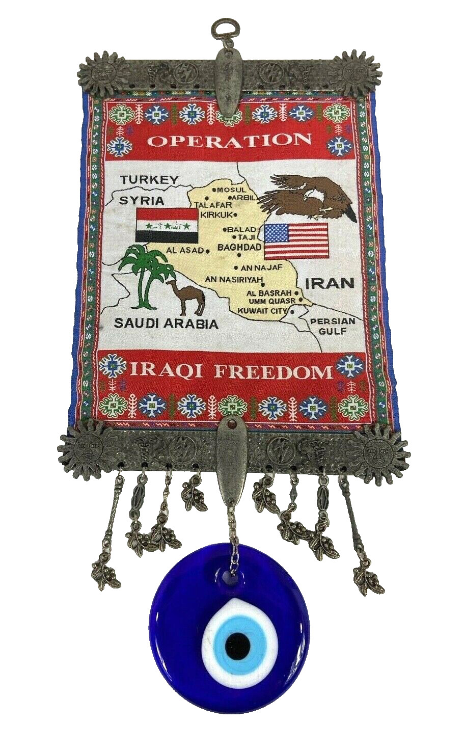 Operation Iraqi Freedom Hanging Wall Tapestry