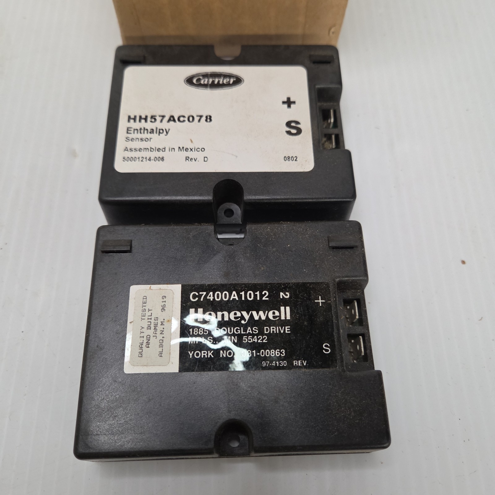 Carrier HH57AC078 Enthalpy Sensor 21 VDC 2