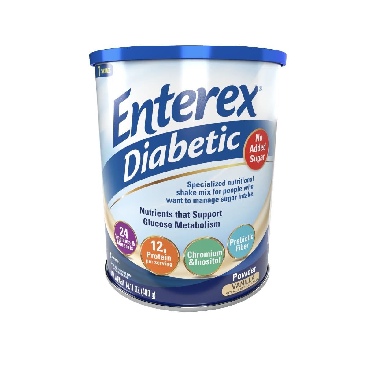 Enterex Diabetic Ready-to-Mix Nutritionally Complete 14.11 Ounce (Pack of 1)