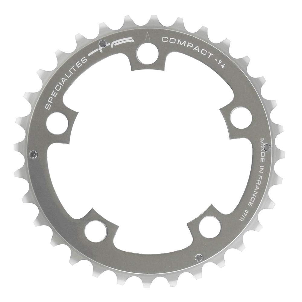 TA Specialities Compact Speed Chainring, Silver Silver Inner 30T
