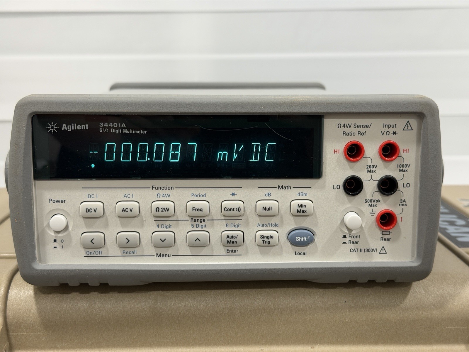 Agilent 34401A Digital Multimeter Used Good Condition