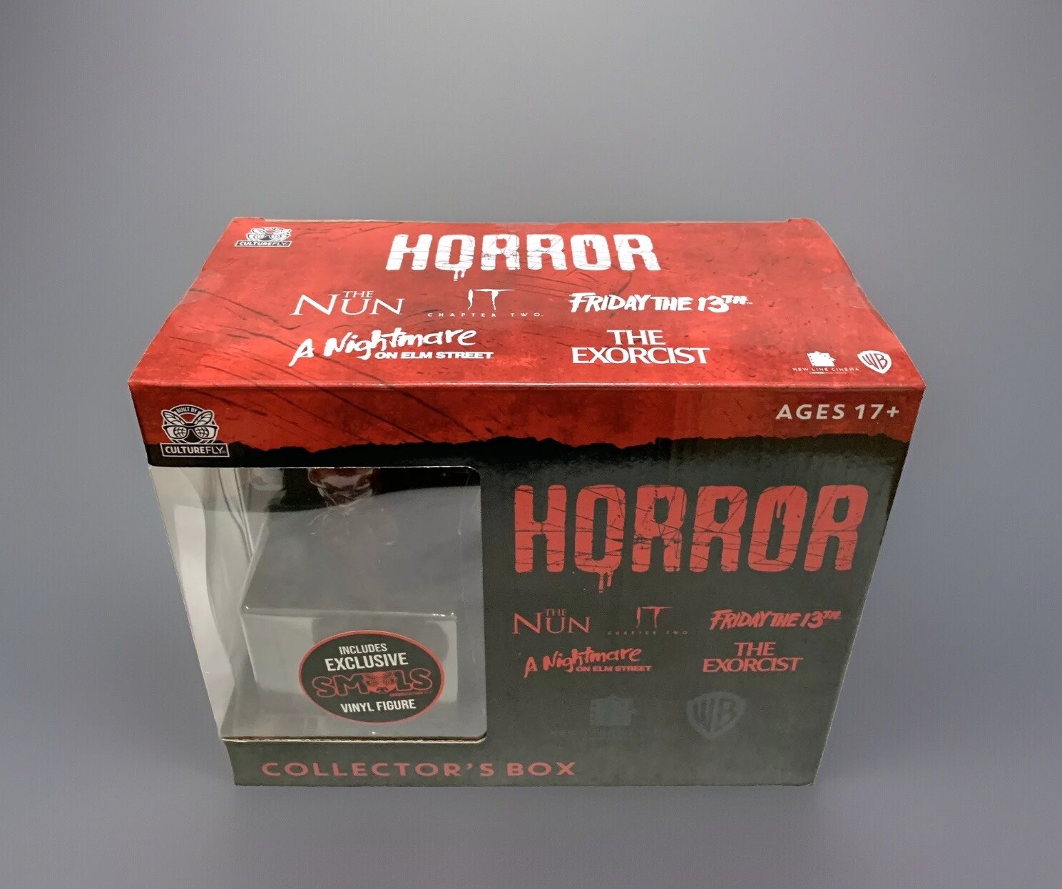 NEW Culture Fly HORROR Collector's Box 5-Horror Movie Collectible Items