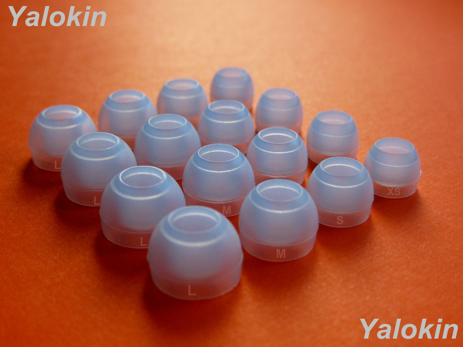 16 pcs (BL-4sz) Blue Comfort Eartips Earbuds Adapters for Betron Earphones