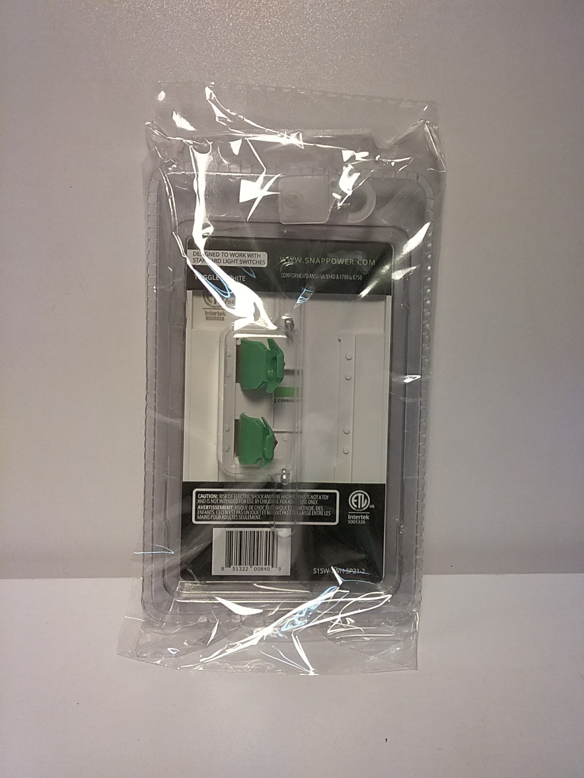 Snap Power Switch Light S1SW-TWH-SP21-2
