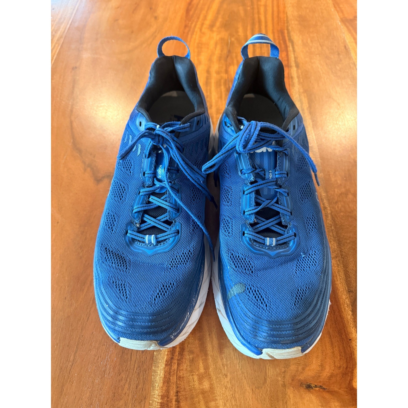 Hoka One Bondi 6 Men's Blue Running Shoes Size 13
