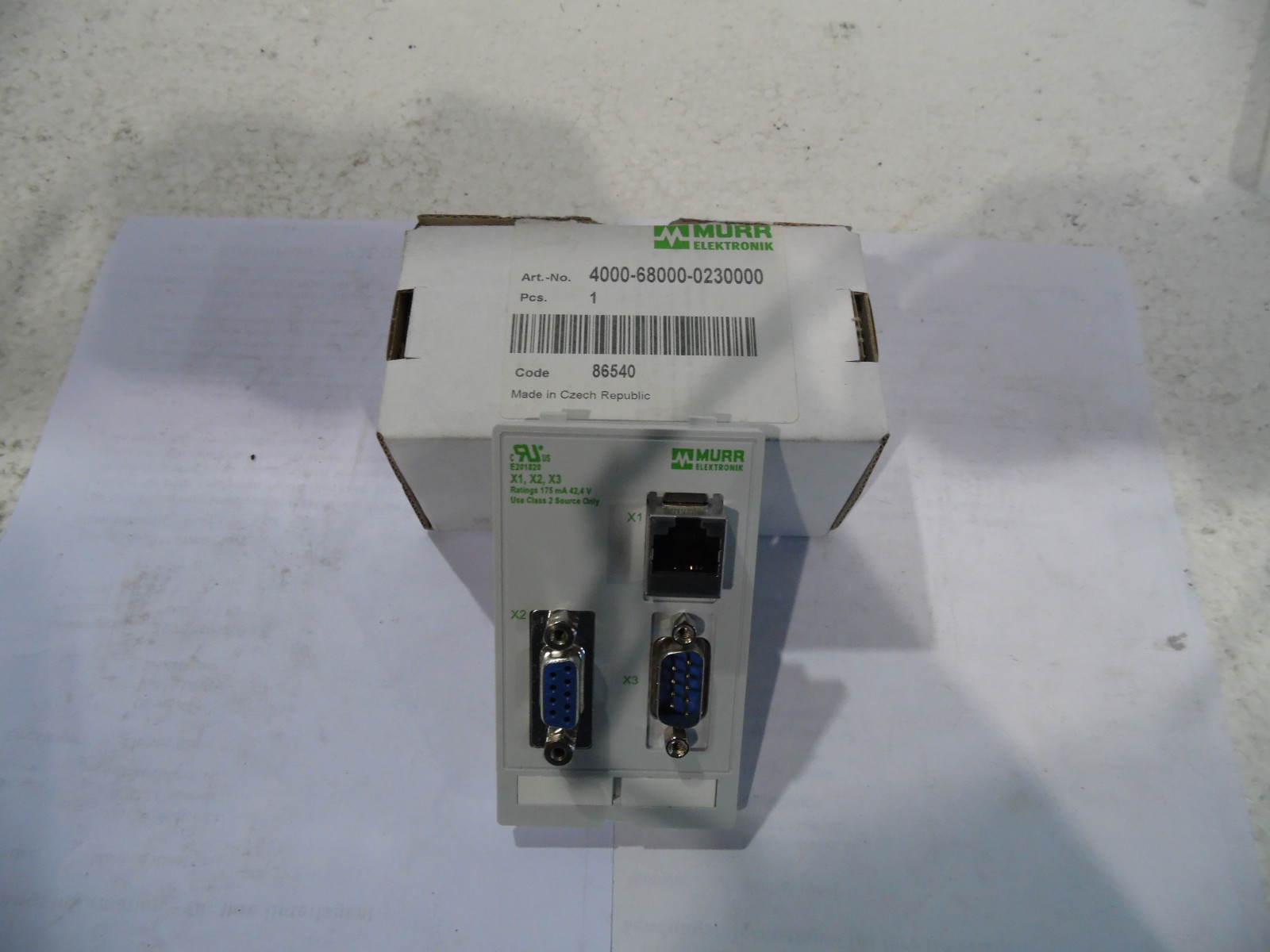 Murrelektronik 4000-68000-0230000, Modlink MSDD Frontplattenschnittstelle, OVP