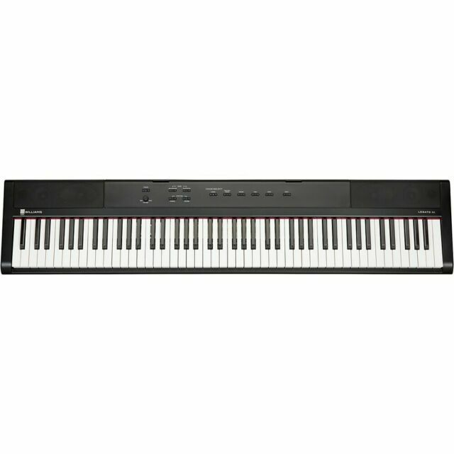 Williams Legato III 88-Key Digital Piano Keyboard - Black