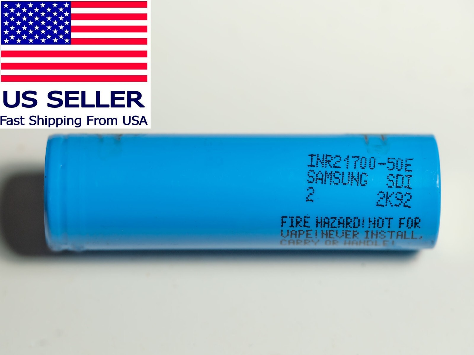 Samsung 50E 21mm x 70mm 5000mAh 10A 3.6V Rechargeable With paper case