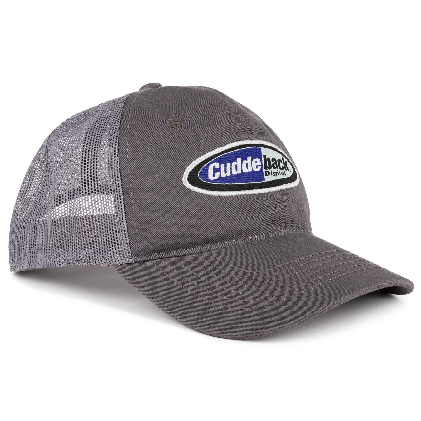 Cuddeback Gray Mesh Back Adjustable Trucker Hat Hunting Accessory
