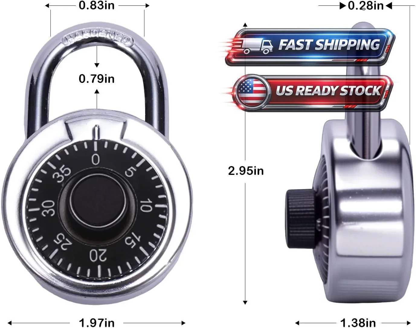 Combination Lock, Combination Lock for Locker, Locker Lock & Gym Locker Lock ...
