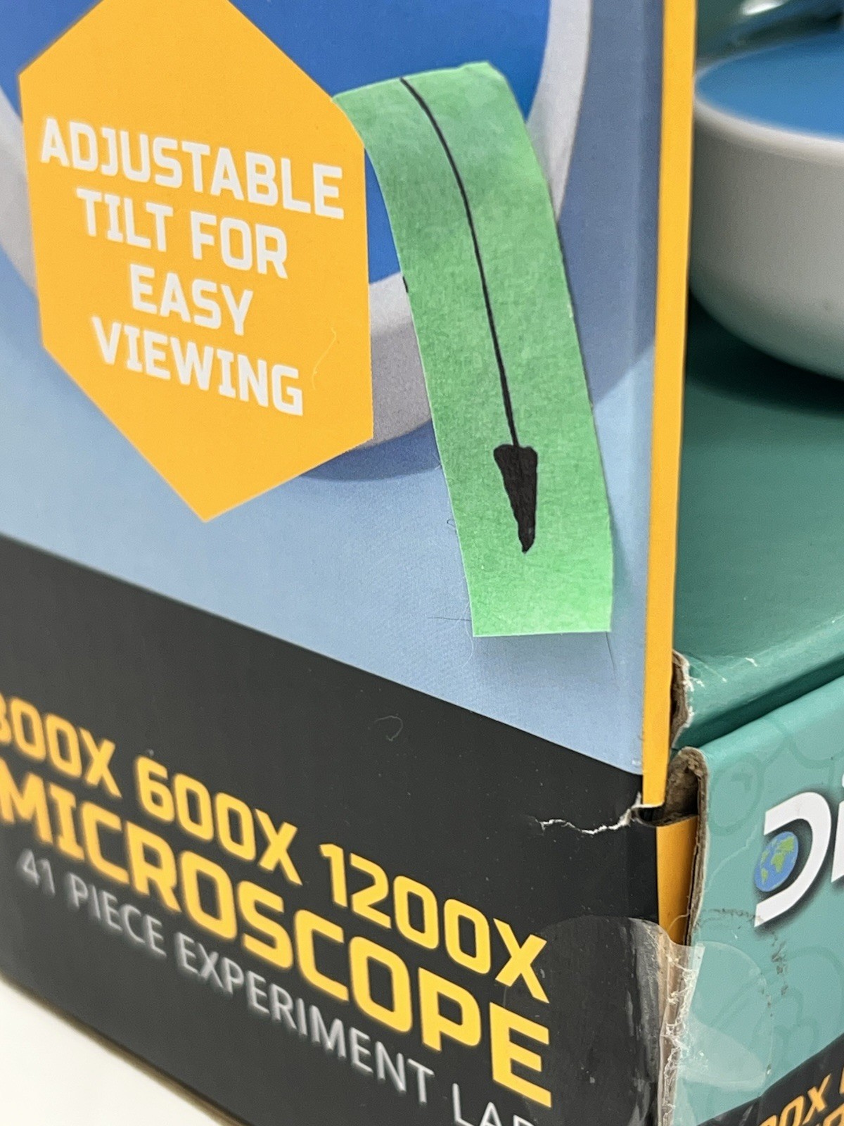 Discovery #MINDBLOWN 1200X, 600X, 300X Microscope 41-Piece Experiment Lab New