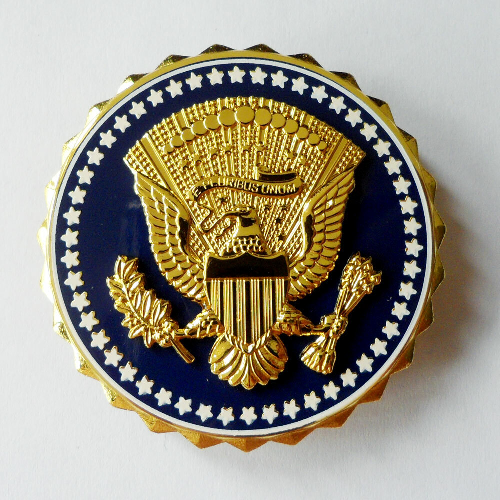 Seal of the President of the United States Presidential Eagle Badge Pin 2.0''