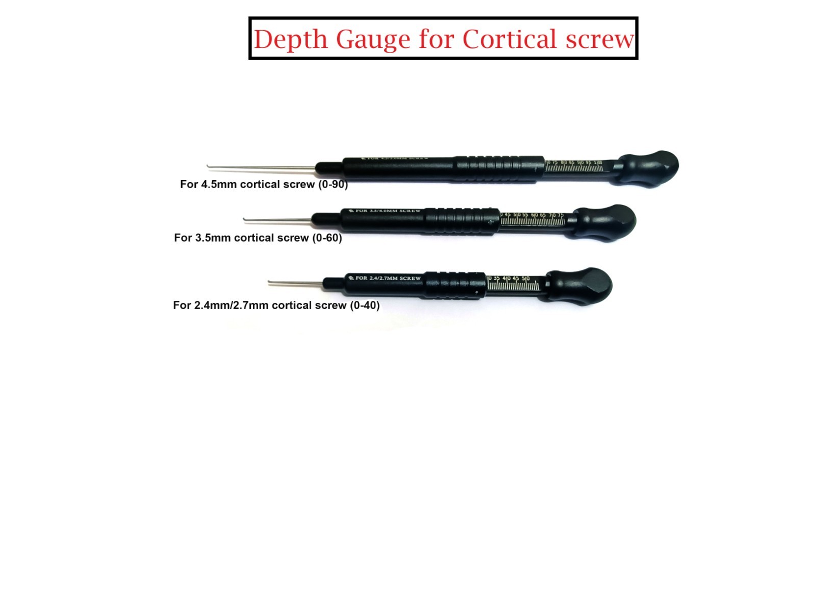 Veterinary Orthopedic Depth Gauge surgical instrument