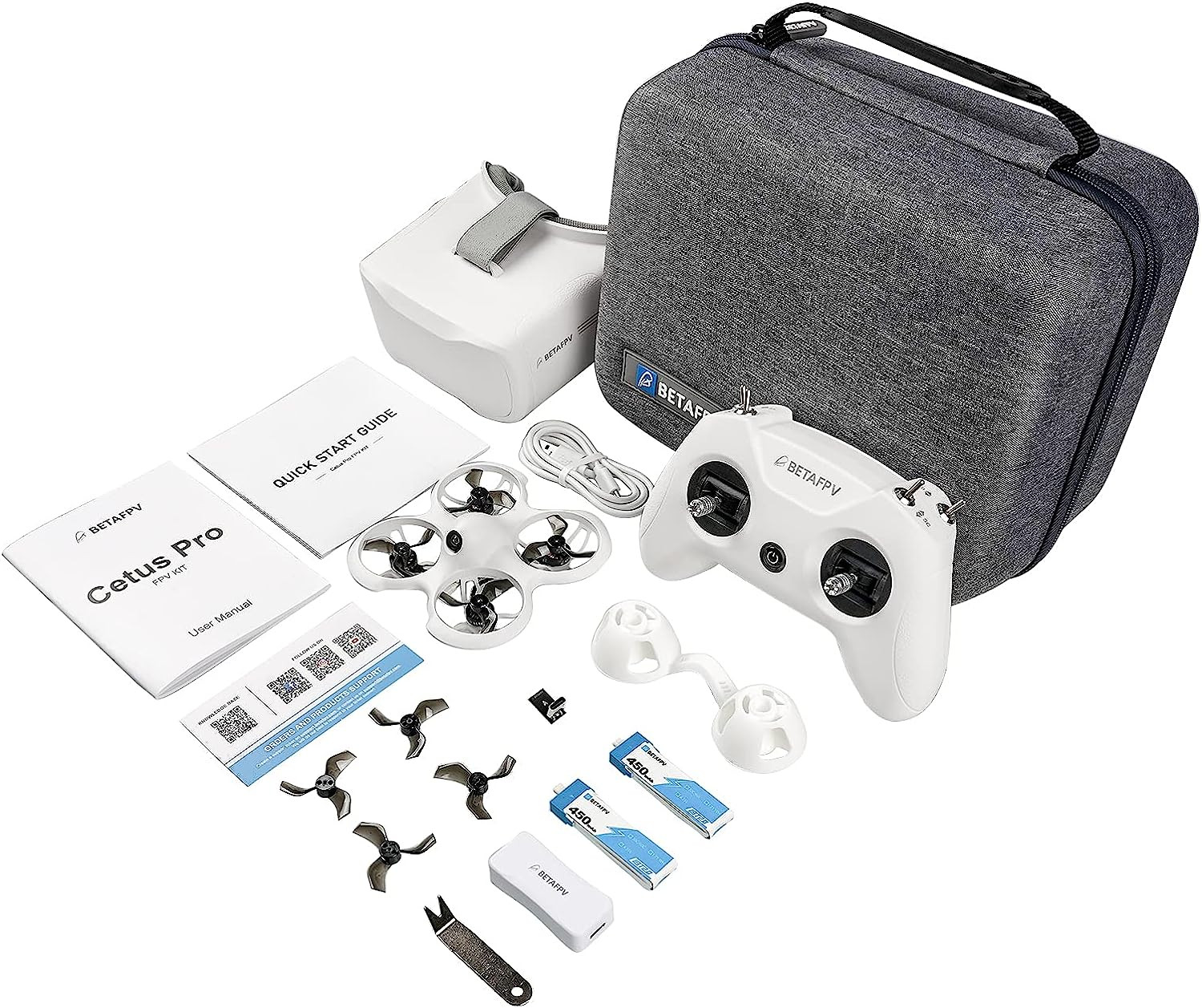 Cetus Pro FPV Kit with 3 Flight Modes Altitude Hold Emergency Landing Self Prote