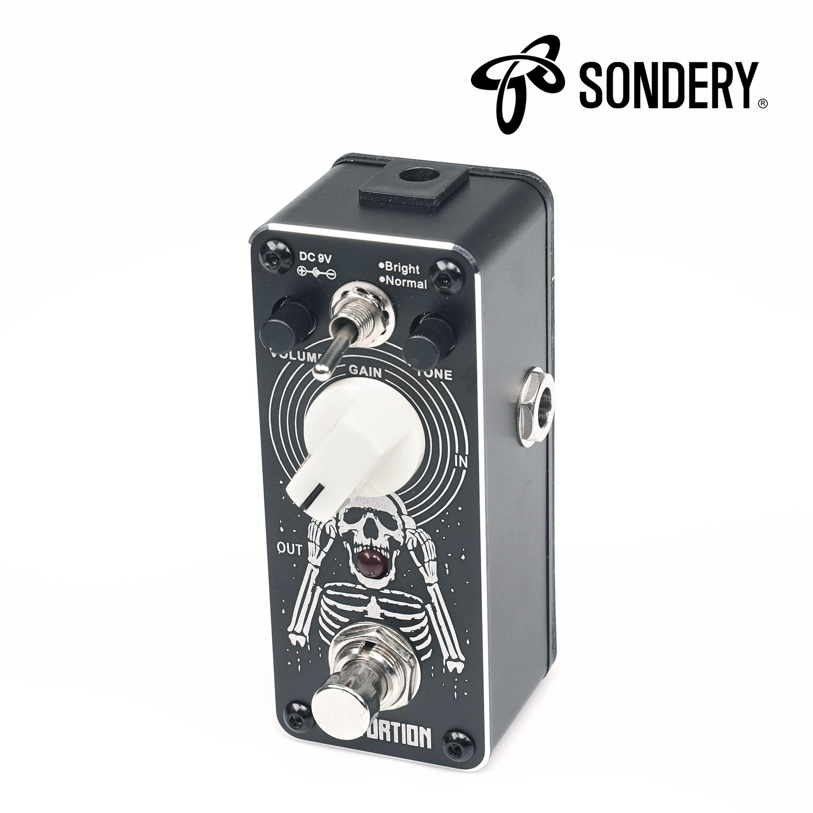 Sondery Distortion Pedal with 2 Effects of Bright and Normal,
