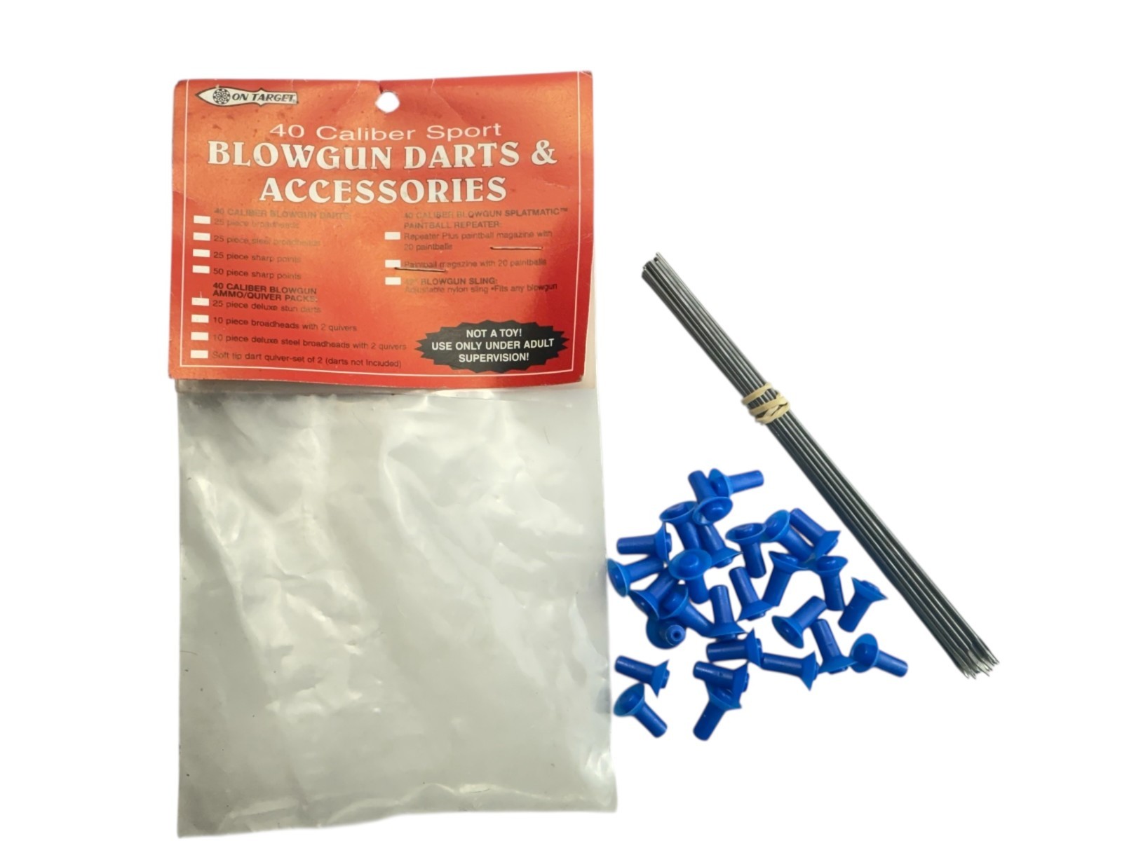 blowgun darts on target deluxe steel broadheads 25x