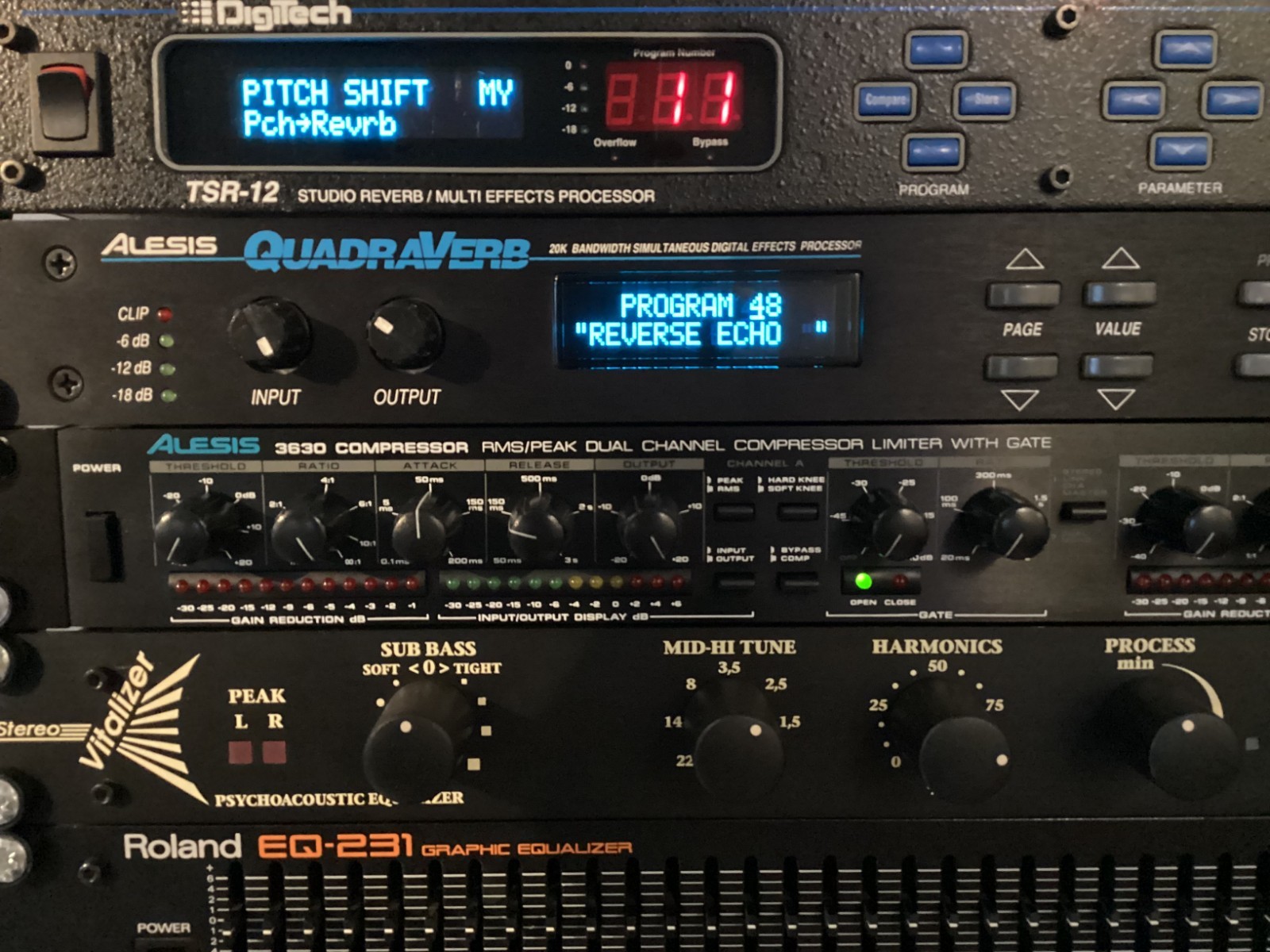 Digitech TSR-12 / TSR-24 Custom OLED Display !