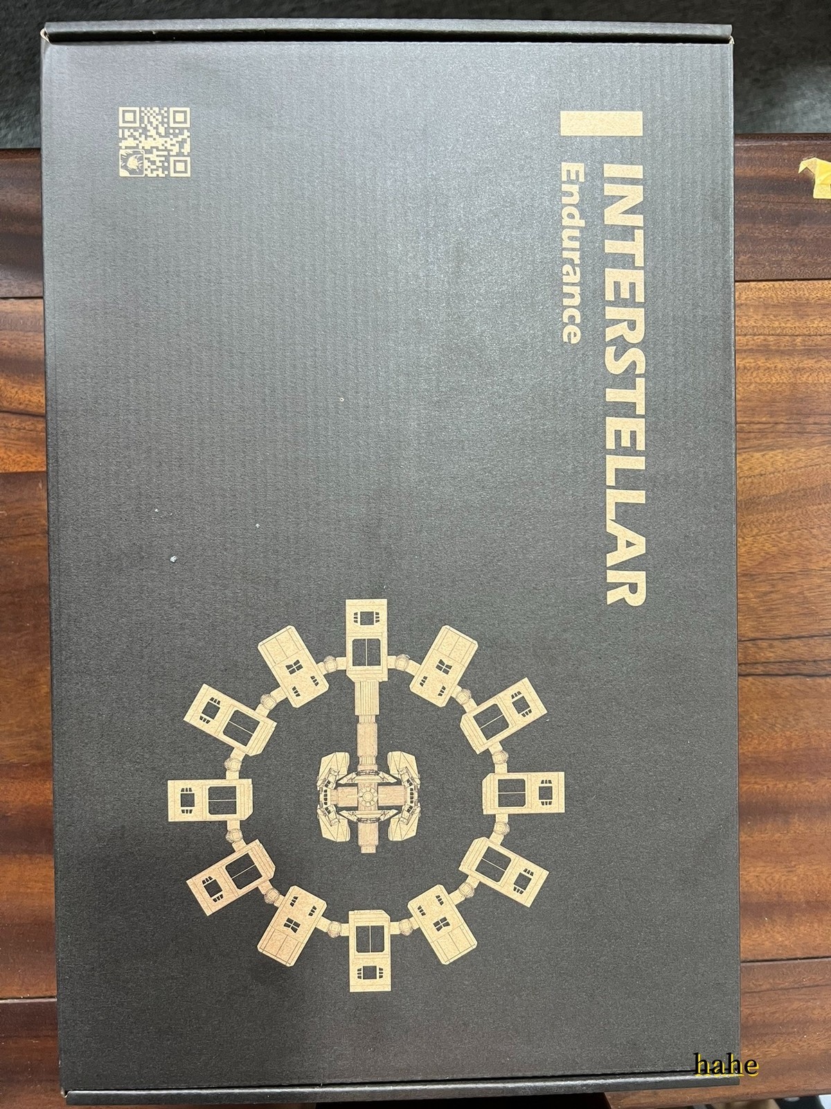 Interstellar Endurance Space Station Rotatable Model 3D Printed Collect Ornament