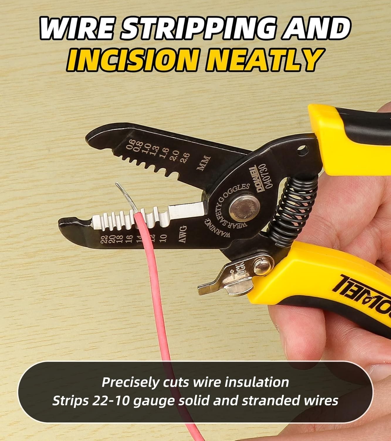 Wire Stripper Cutter Wire Stripping Tool And Multi-Function Hand Tool，Profess...