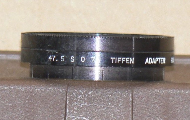 Tiffen  47.5 S 0 7 Slip-On Lens Adapter w/Retaining Ring