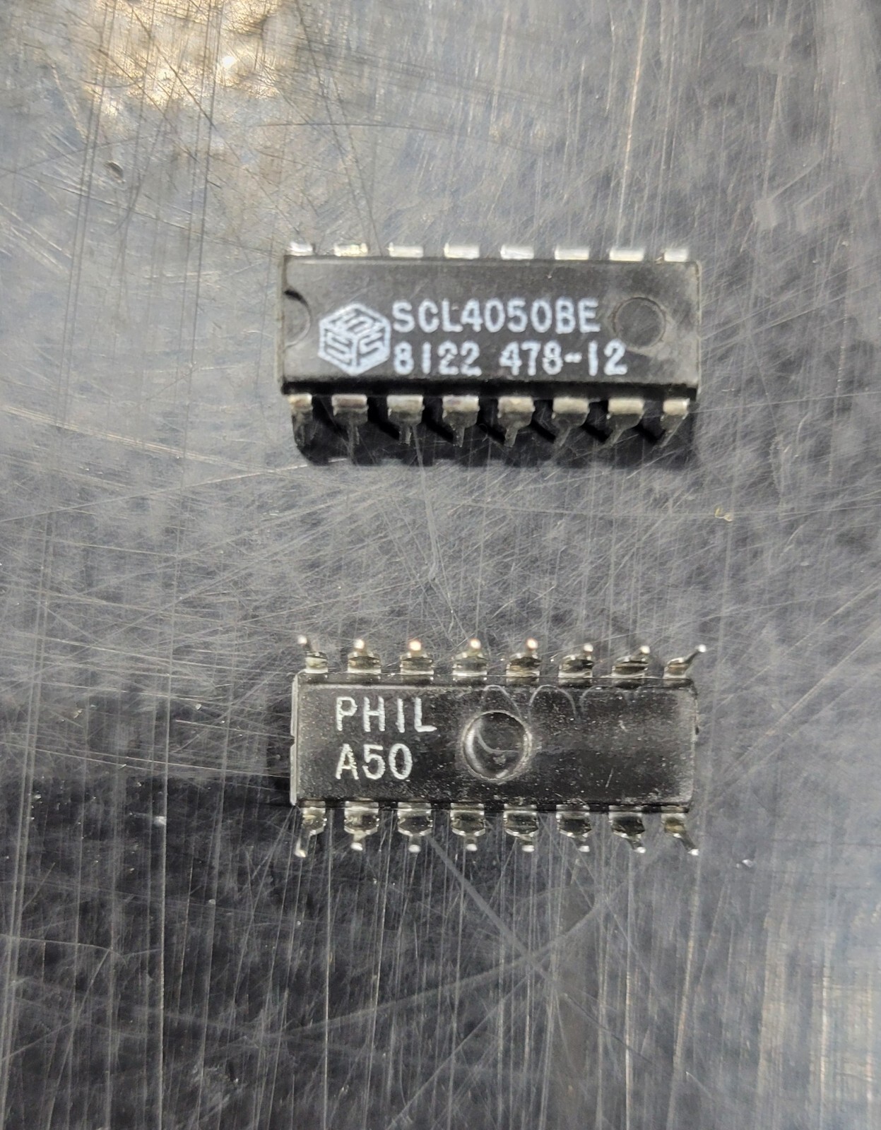 5 PACK - SCL4050BE CMOS Hex Non Inverter Buffer SCL - NEW