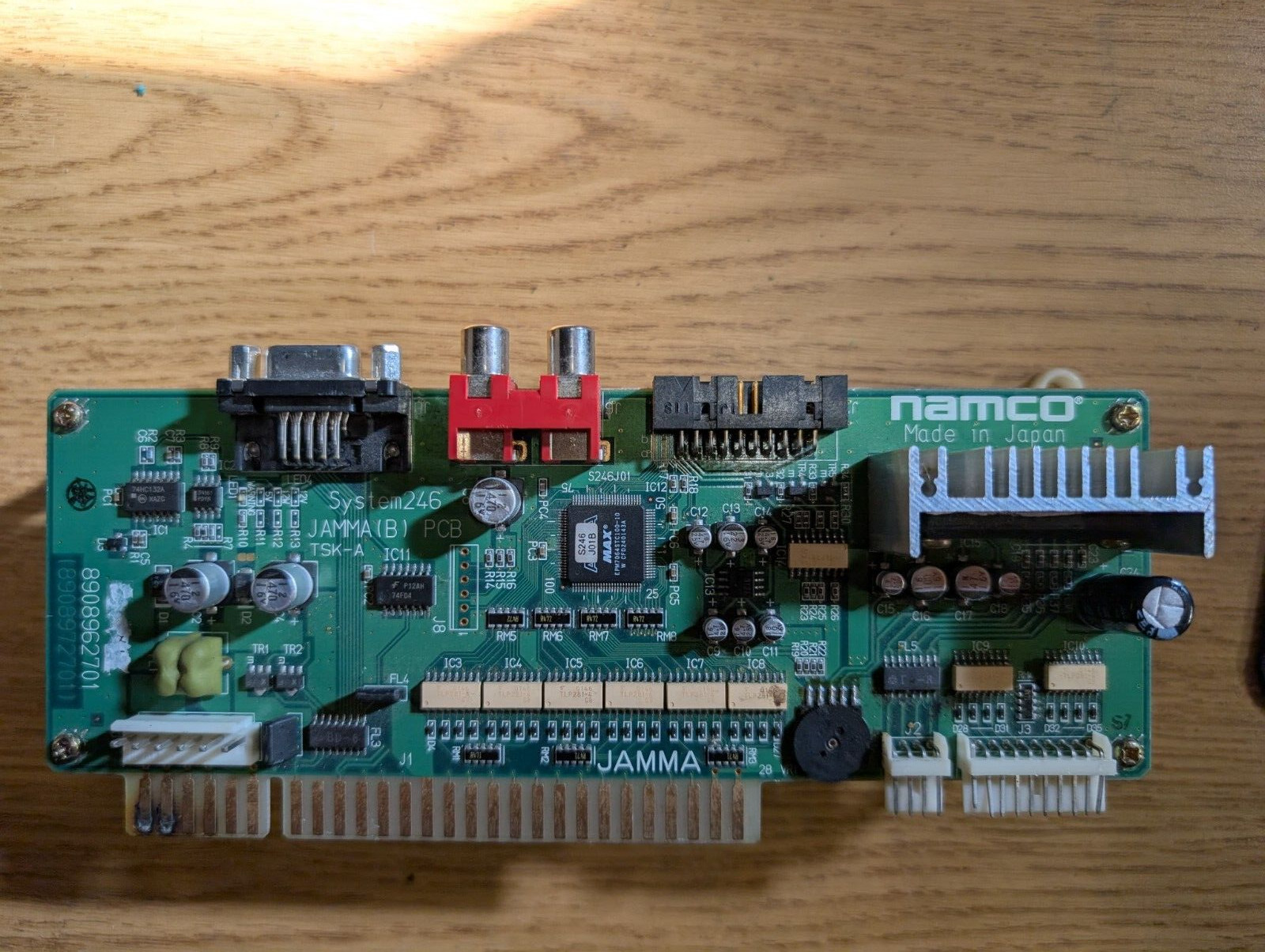 NAMCO System 246 Control I/O Board AMP PCB JAMMA Use for Arcade Video Game