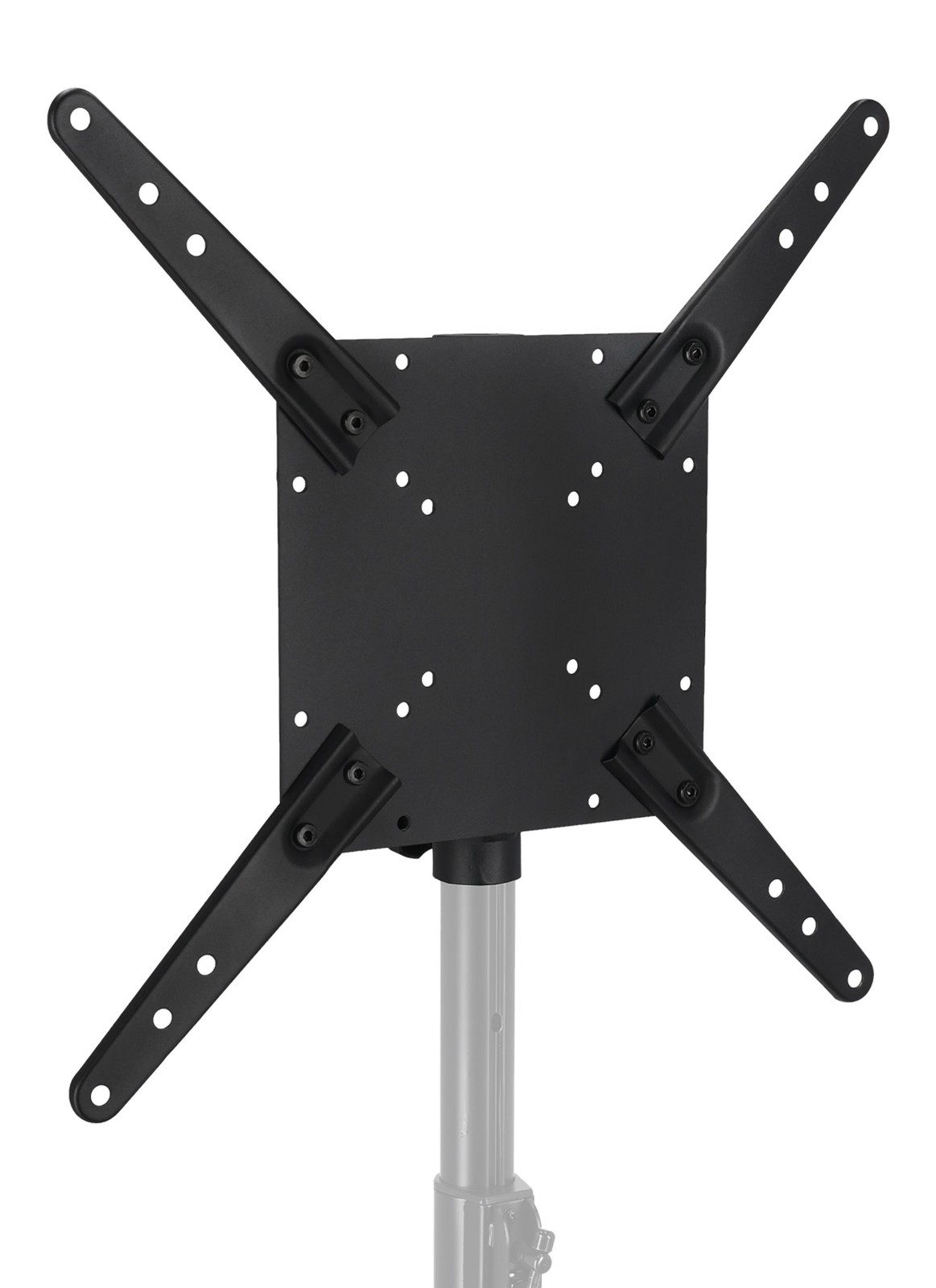Rockville ACC-TV Speaker Pole Mount for TV Monitors Up To 66lbs Universal VESA