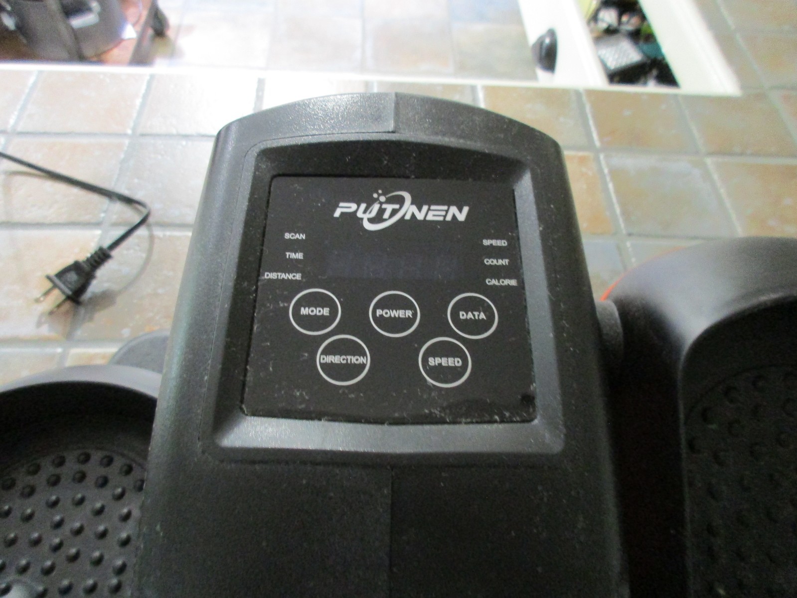 PUTNEN Electric Elliptical Trainer, Remote, LCD, Adjustable Speed, Compact #5761