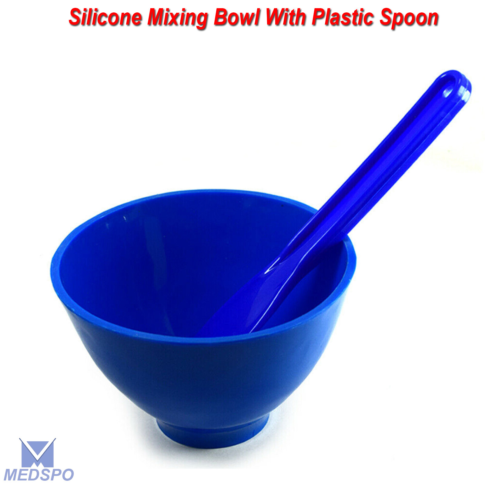 Dental Flexible Rubber Plastic Mixing Bowl Cup Mixing Spatula Hygienist Tools