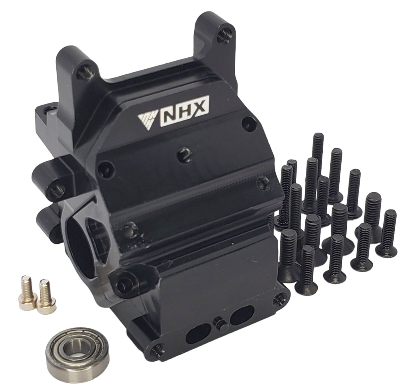 NHX RC Aluminum Diff Housing for Kraton / Senton / Infraction / Limitless -Black