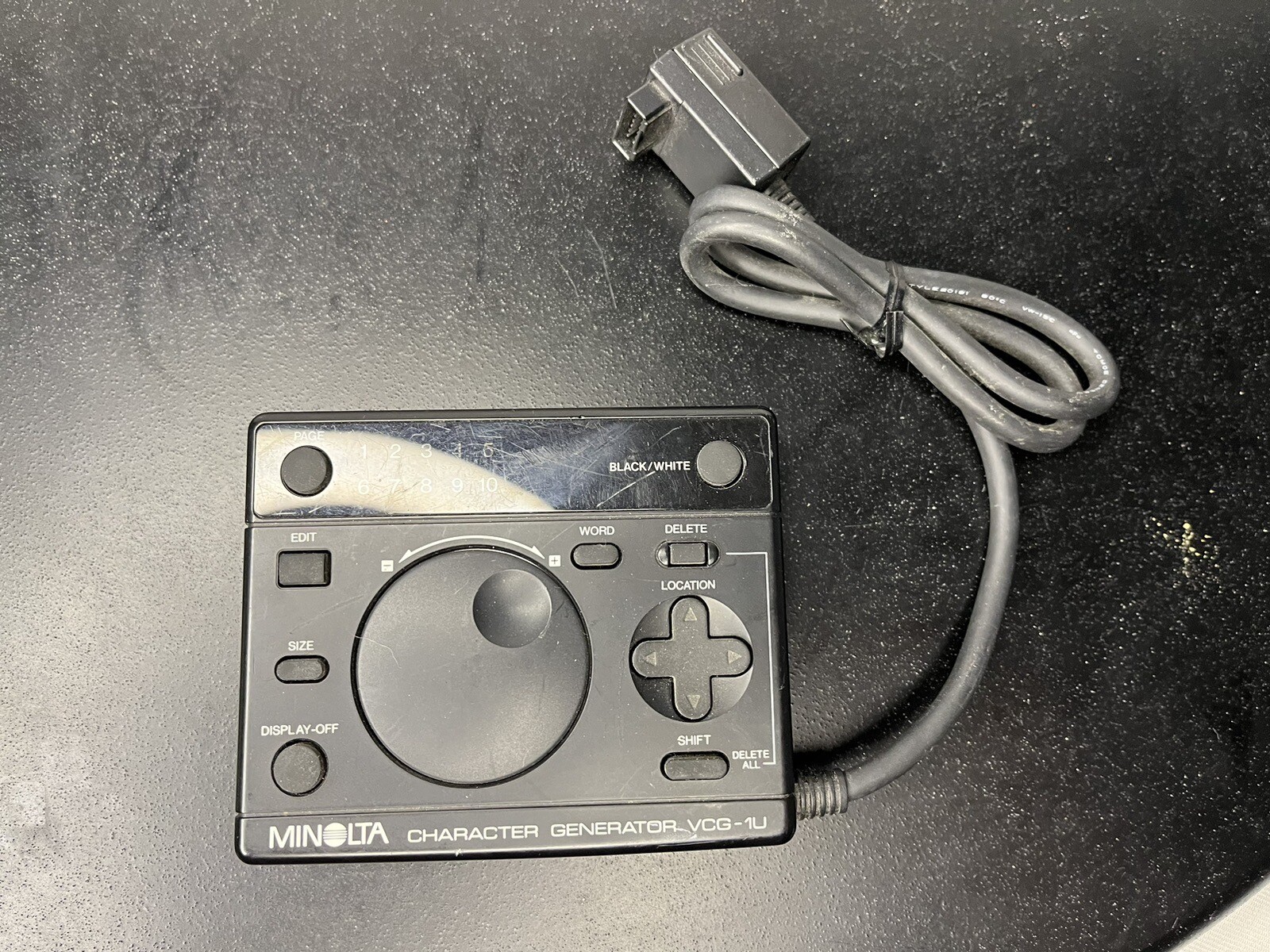 Minolta Model VCG-1U Character Generator