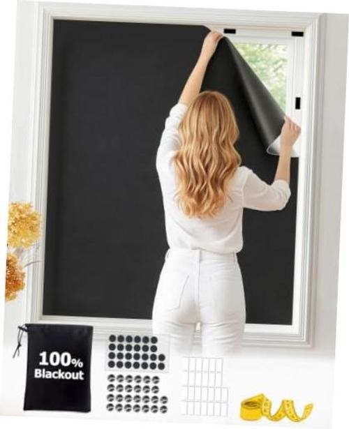 Portable Blackout Shades(57"x118") | DIY Cut-to-Fit for Travel, 57"W x 118"H