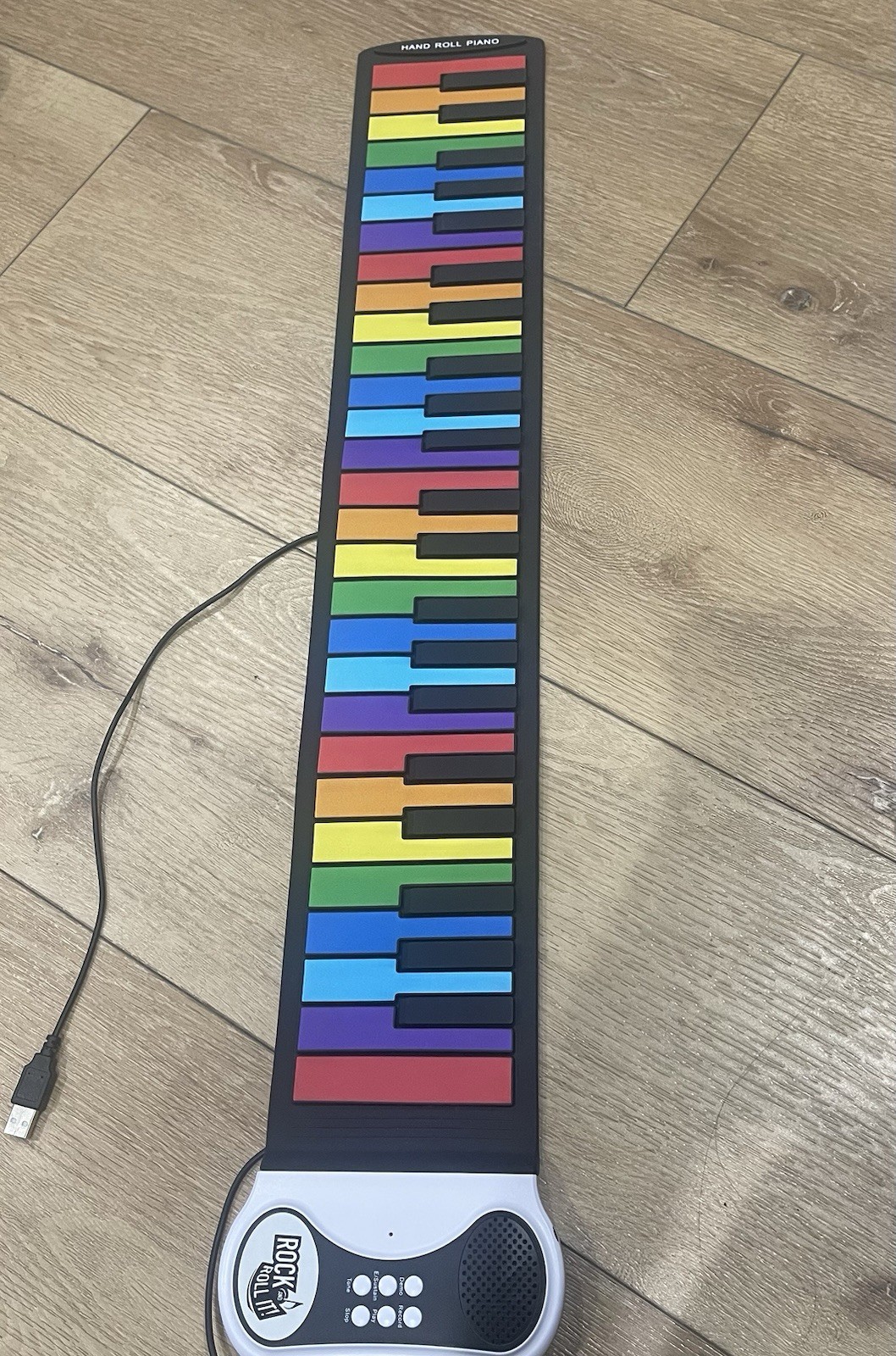 MUKIKIM Rock & Roll It Rainbow Flexible Roll Up Piano 2017 Toy Award Winner #12