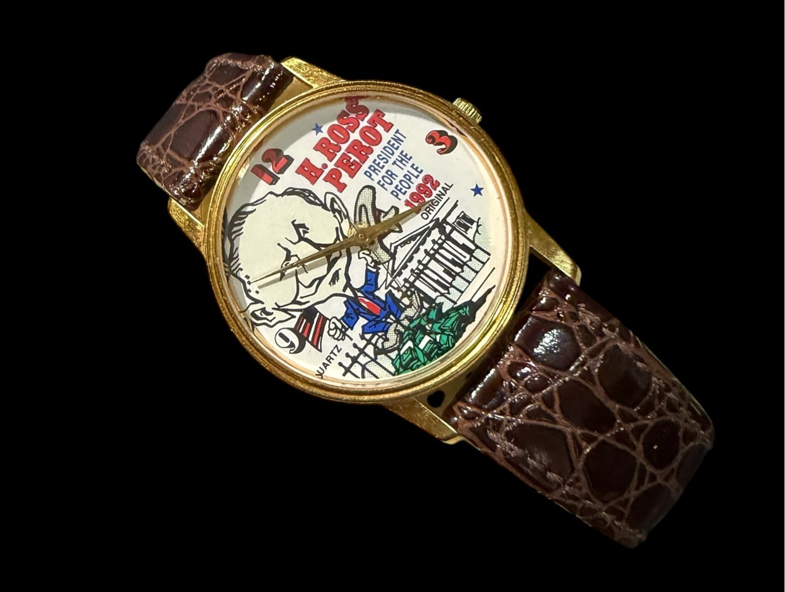H. Ross Perot 1992 Presidential Campaign Watch "President for the People"