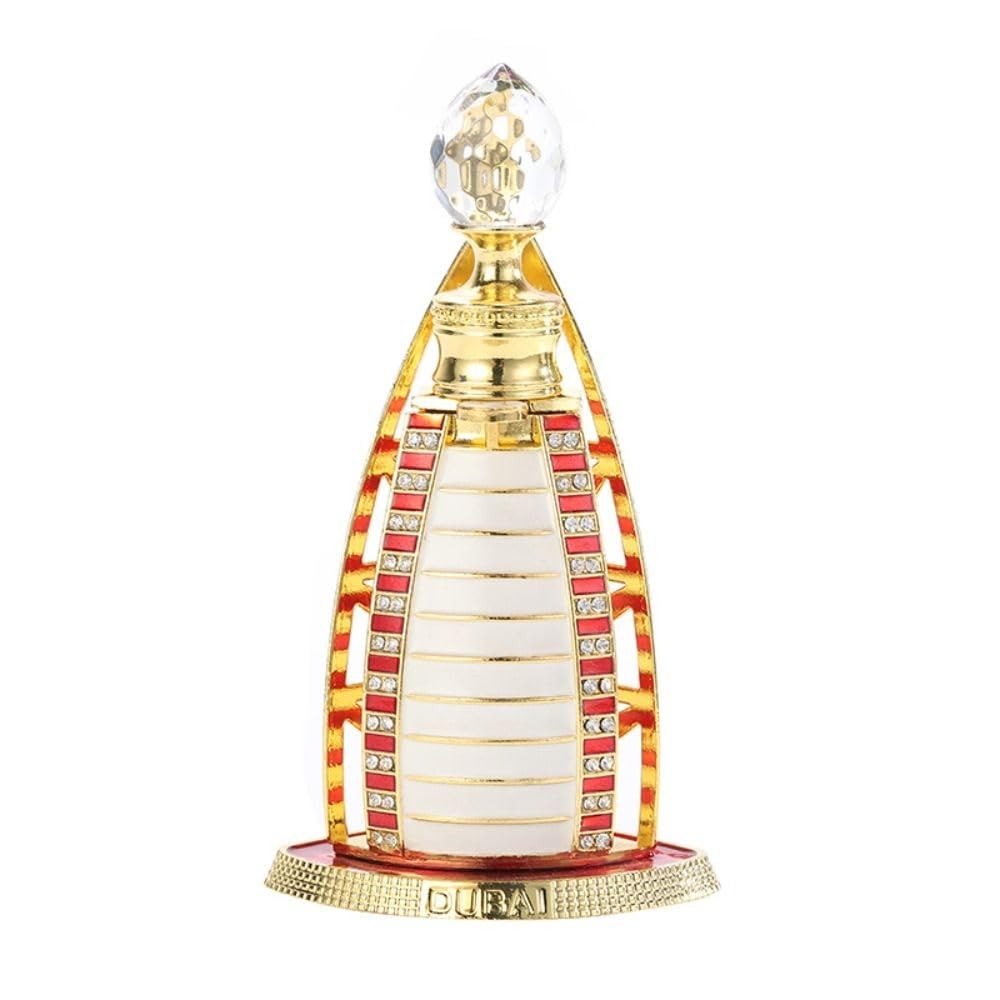 12ml Perfume Bottle Arab Dubai Empty Bottle Refillable Fancy Vintage Essentia...